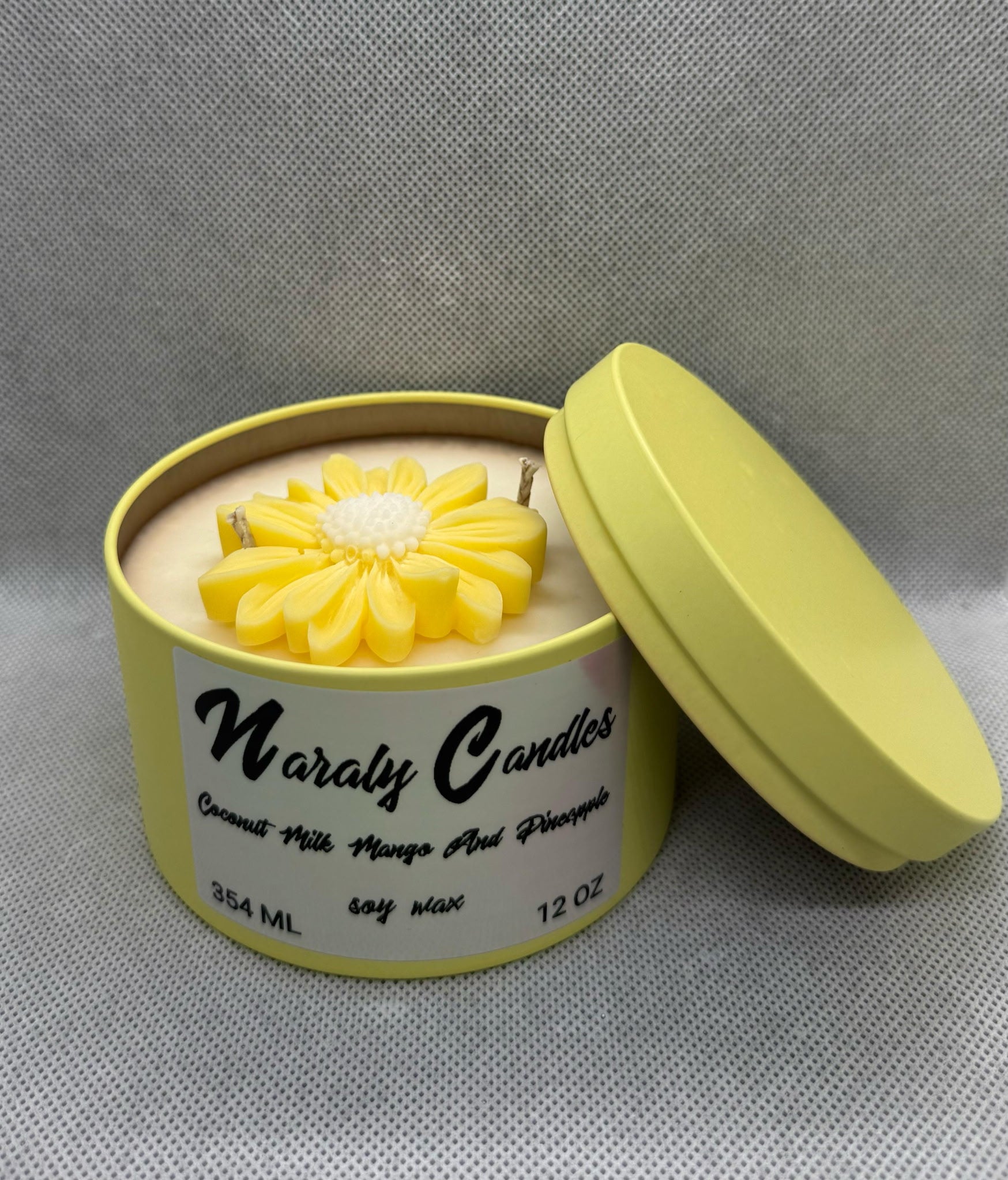 Coconut Milk Mango And Pineapple Candle 12 OZ
