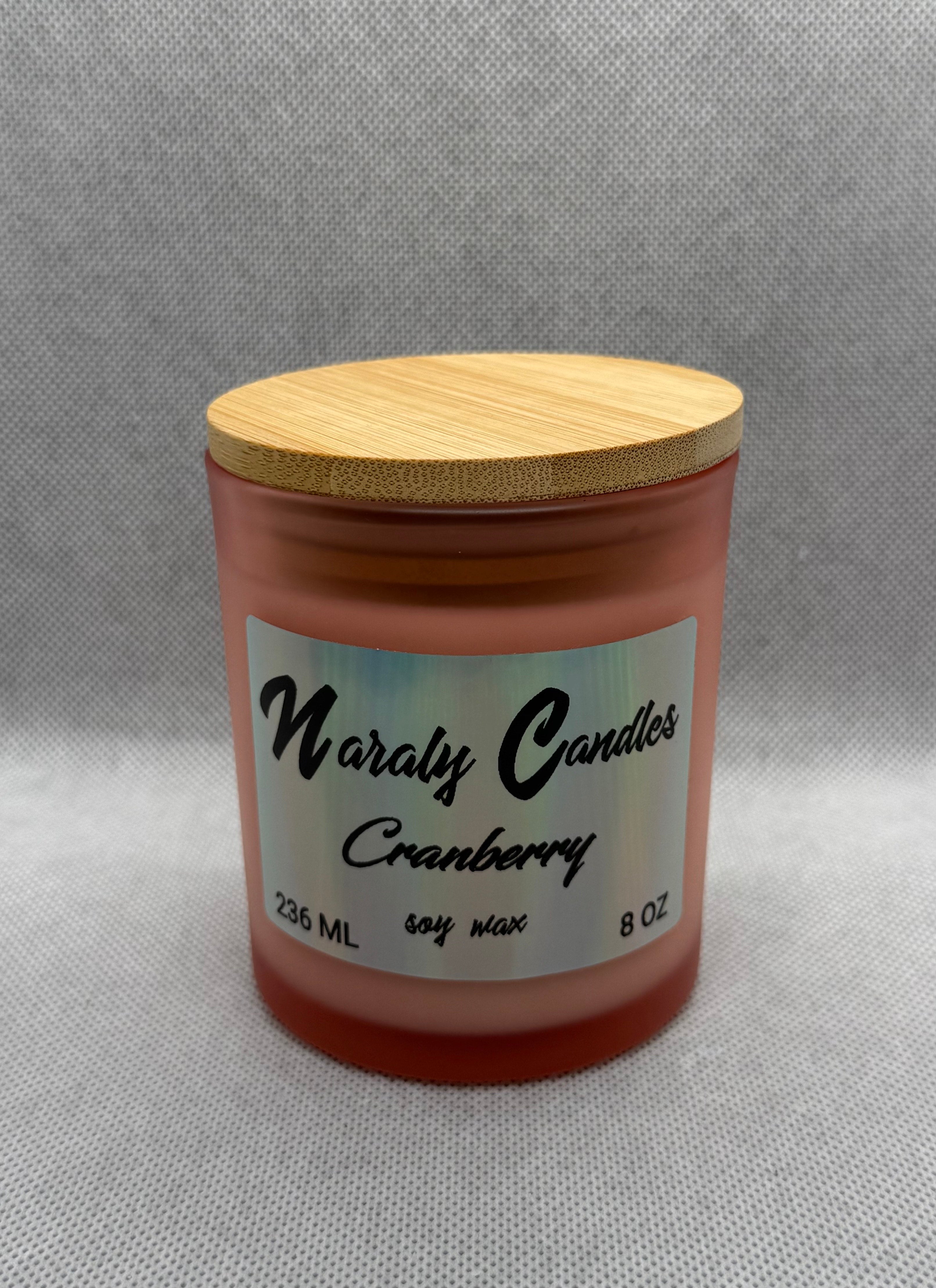 Cranberry Candle 8 OZ
