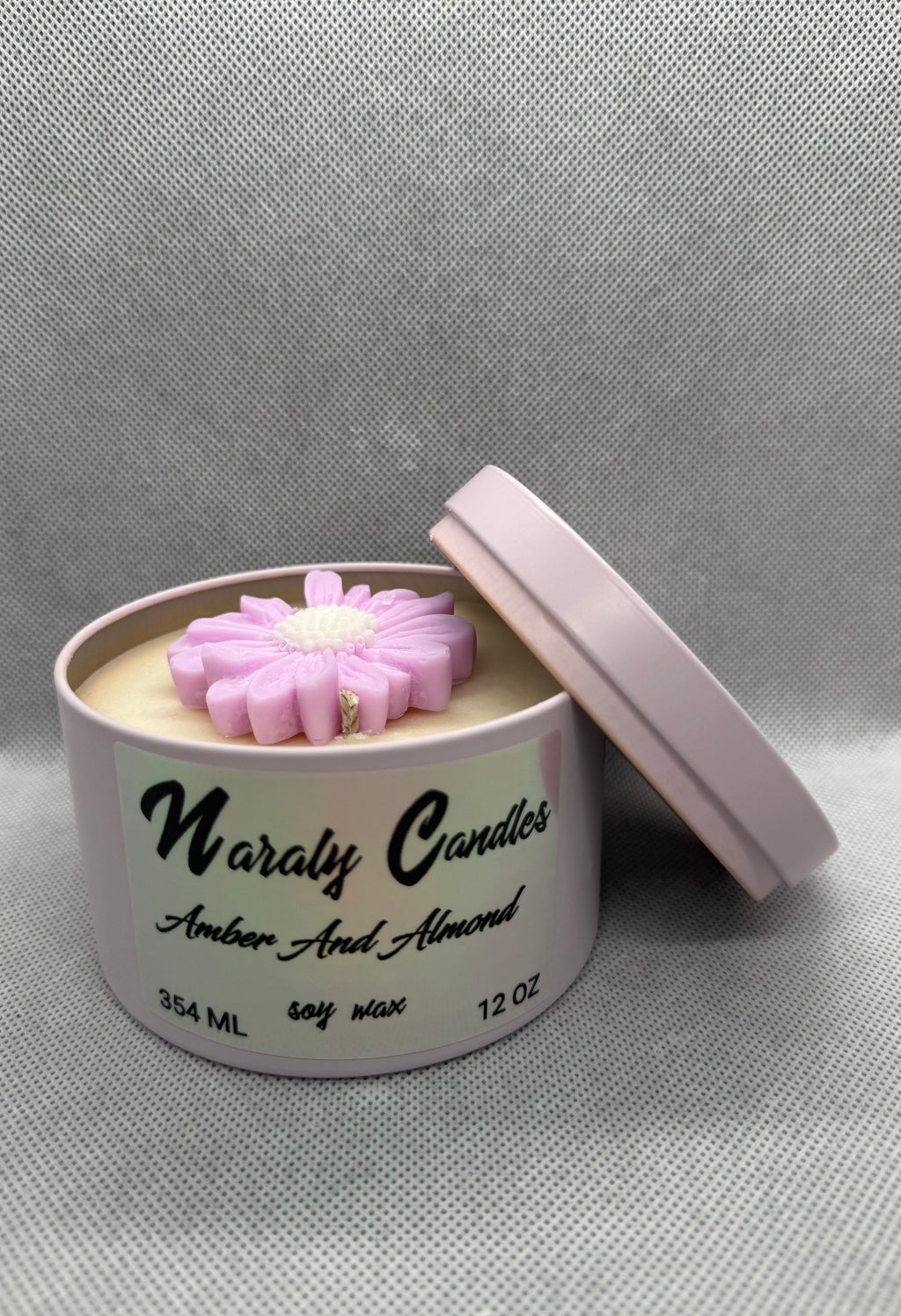 Amber And Almond Candle 12 OZ