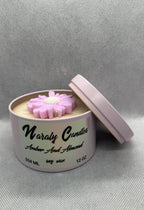 Amber And Almond Candle 12 OZ