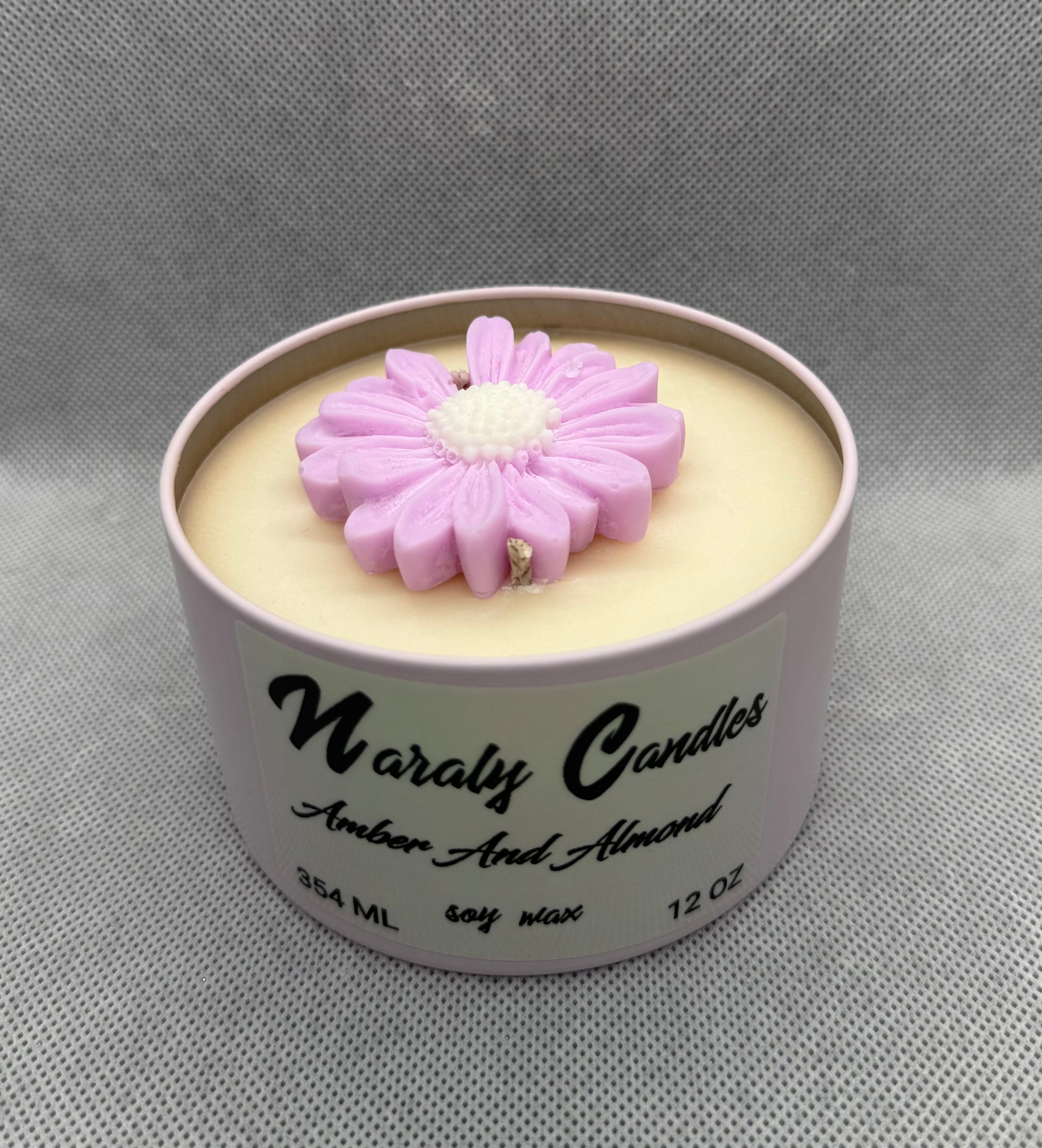 Amber And Almond Candle 12 OZ