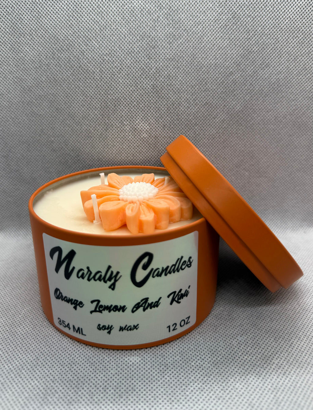 Orange Lemon And Kiwi Candle 12 OZ
